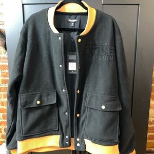 True Religion Mens Bomber Jacket